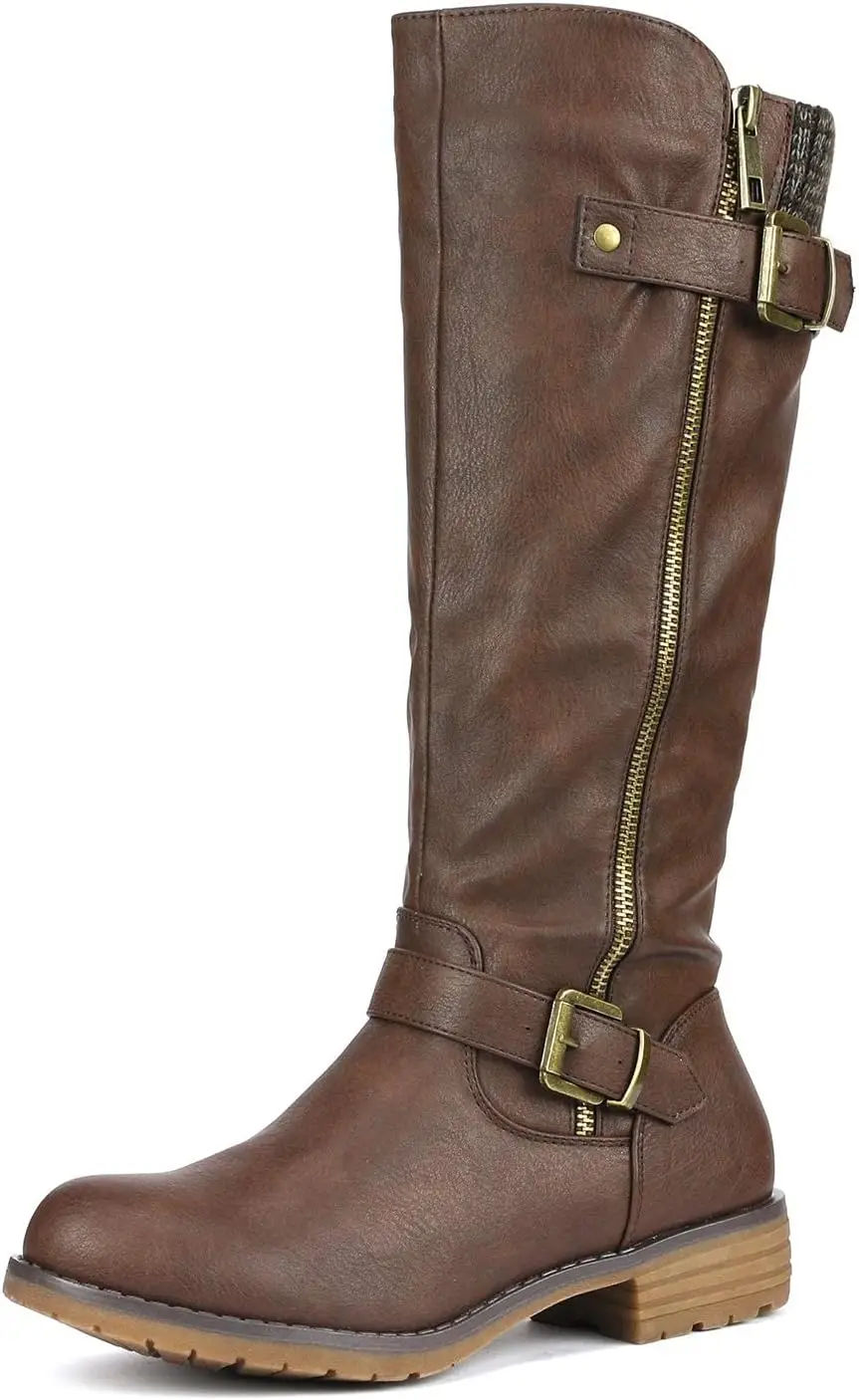 DREAM PAIRS Women's Knee High Boots