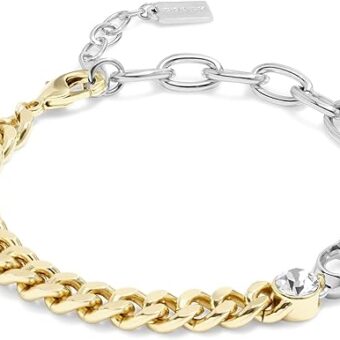 Coach Women's Signature Mixed Chain Bracelet