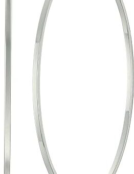 GUESS Basic Extra-Large Thin Hoop Earrings