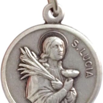 I G J Saint Lucy Medal - Protector of Eyesight