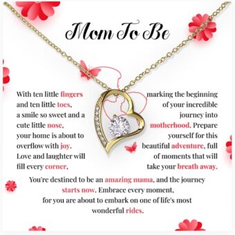 Mom to Be Gift, Mommy Necklaces for Women, New Mom Gifts for Mother’s Day, Pregnant Mom Gifts, Jewelry Gifts for Pregnant Women, Pregnant Wife,...