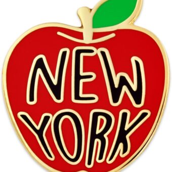 PinMart New York Souvenir Enamel Lapel Pin