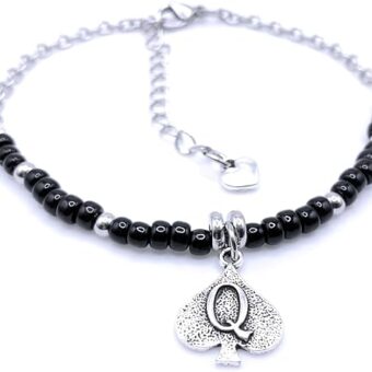 QoS QUEEN OF SPADES Anklet Bracelet Choker Necklace Jewelry for Women BBC