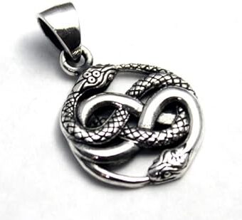 COSUMOSU 925 sterling silver Celtic Triquetra Trinity Knot Protection Pendant