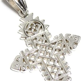 COSUMOSU Ethiopian Cross 925 sterling silver Pendant African wedding jewelry