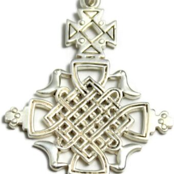 COSUMOSU Ethiopian Cross 925 sterling silver Pendant African wedding jewelry