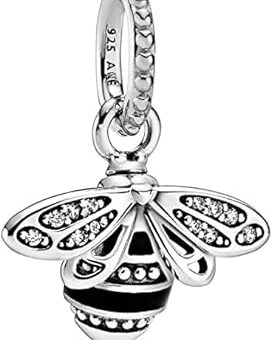 Pandora Sparkling Queen Bee Pendant 398840C01