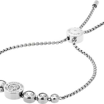 Michael Kors Silver-Tone Bracelet for Women; Bracelets; Jewelry for Women