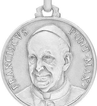 MONDO CATTOLICO Silver medal of Pope Francis Bergoglio