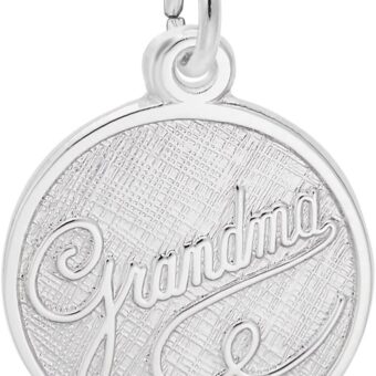 Rembrandt Charms Grandma Charm Pendant Available in Gold or Sterling Silver