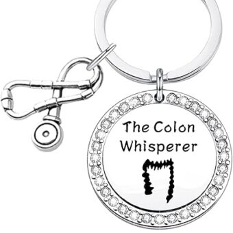 Gastroenterologist Gift The Colon Whisperer Keychain Proctologist Gift Gastroenterology Doctors NurseGift