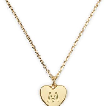 Kate Spade New York Womens M Pendant Gold