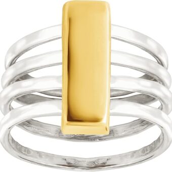 Silpada 'Agility' Ring in Sterling Silver and Brass