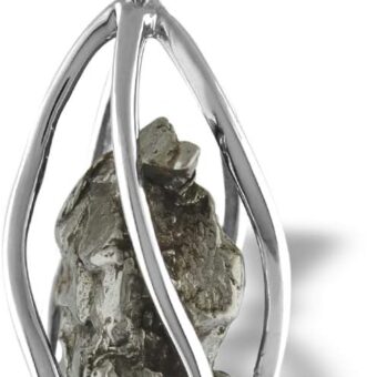 Starborn Campo Del Cielo Meteorite Sterling Silver Pendant