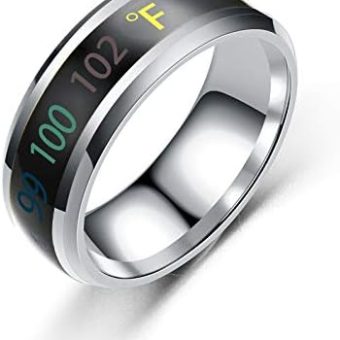 TSSP-177 Smart Ring New Technology Magic Finger for boy&girl Smart Temperature Lovers Rings, Accessories