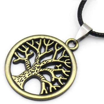 Tree of Life Coin Pendant Choker for Women Hippy Tibetan Leather Collar Necklaces for Valentine Mother's Day Anniversary Xmas