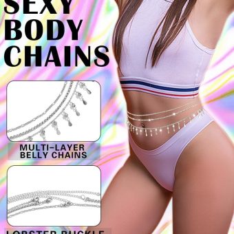 Waist Chain Body Chains for Women Sexy Bikini Belly Chains for the Waist Jewelry Adjustable Layered Waist Chains for Women