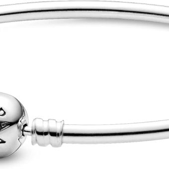 PANDORA Moments Charm Bangle Bracelet with PANDORA Clasp