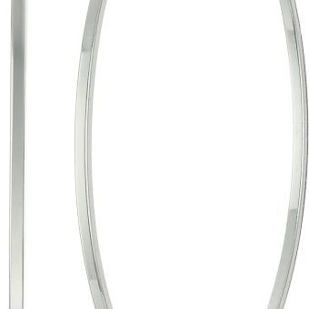 GUESS Basic Extra-Large Thin Hoop Earrings