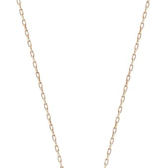 Swarovski Jewelry Crystal Elegance Necklace Collection, with Crystals and Clear Stones on Rhodium and Rose Gold-Tone Finished Metal