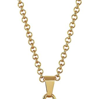 American Coin Treasures Gold-Layered Silver Mercury Dime Goldtone Coin Pendant with 18" Chain Necklace - Genuine and Elegant Keepsake Jewelry for Women | White Luxury Gift Box Included