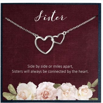 Sister Gifts for Sister Birthday Gift for Sister of the Bride Gift for Big Sister Gift for Sister Necklace