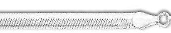 925 Sterling Silver 10 Inch Herringbone Anklet Jewelry for Women in Silver and 4mm 5mm