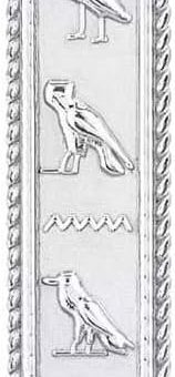 Ancient Egyptian Cartouche Hieroglyphics Amulet pendant 925 Sterling Silver