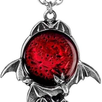 Blood Moon Pendant by Alchemy Gothic, England [Jewelry]