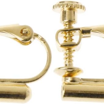 Clip On Earrings Converter Fashion Earring Clip Backs Earring Clamps in Gold Silver Rose for Non Pierced Ears Jewellery