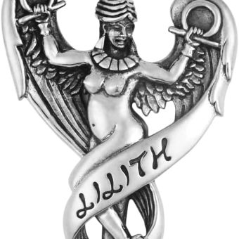 Dryad Design Lilith Pendant Goddess Jewelry - .925 Sterling Silver Wiccan Amulet