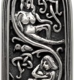 Dryad Design Maiden Mother Crone Jewelry - Sterling Silver Wiccan Pendant Sacred Feminine Goddess Jewelry