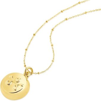 invisawear Smart Jewelry - Personal Safety Device - Gold Necklace