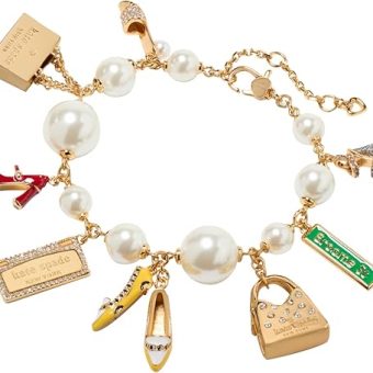 kate spade new york New York Minute Charm Bracelet, Multi Color