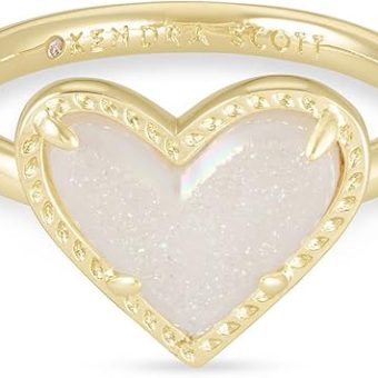 Kendra Scott Ari Heart Band Ring