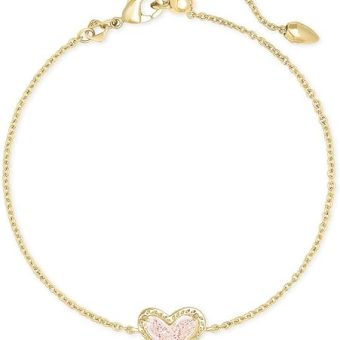 Kendra Scott Ari Heart Link Chain Bracelet for Women, Fashion Jewelry