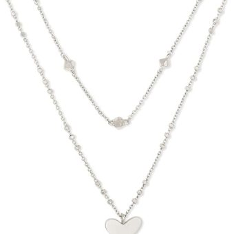 Kendra Scott Ari Heart Multistrand Necklace, Fashion Jewelry for Women