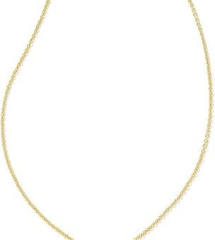 Kendra Scott, Womens, Candy Cane Pendant Necklace, Gold Ivory Mother of Pearl, One Size