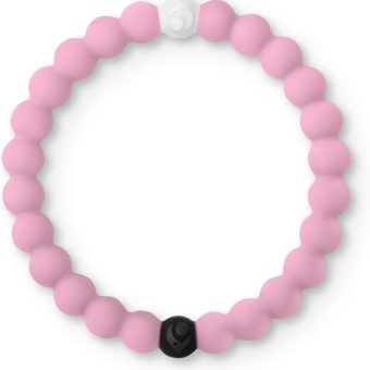 Lokai Pink Breast Cancer Silicone Beaded Bracelet (Large) - Support The Breast Cancer Research Foundation - Jewelry Fashion for Women & Men -...