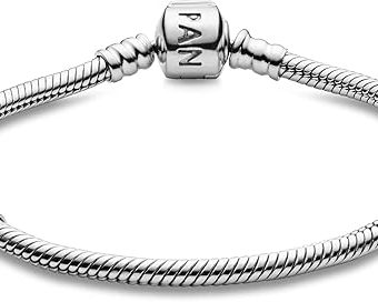 Pandora Jewelry Iconic Moments Snake Chain Charm Bracelet