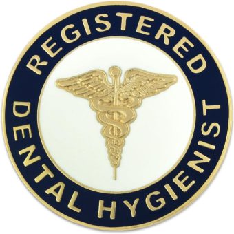 PinMart Registered Dental Hygienist RDH Lapel Pin