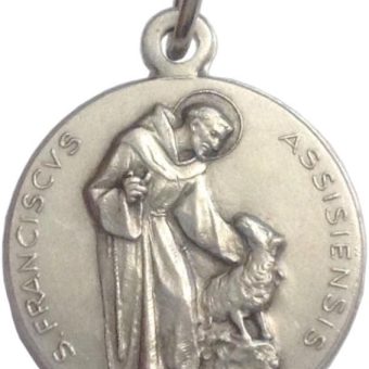 Saint Francis of Assisi Medal - The Patron Saints Medals -100% Made in Italy