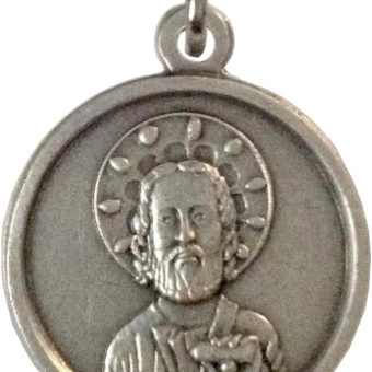 SAINT JAMES THE APOSTLE (SANTIAGO DE COMPOSTELA) MEDAL - THE PATRONS SAINTS' MEDALS- 100% MADE IN ITALY0% MADE IN ITALY