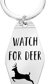 TGBJE Hunter Gift Deer Hunting Gifts Watch for Deer Hunter Keychain Hunting Lovers Gift Hunting Father Gift Antlers Jewelry