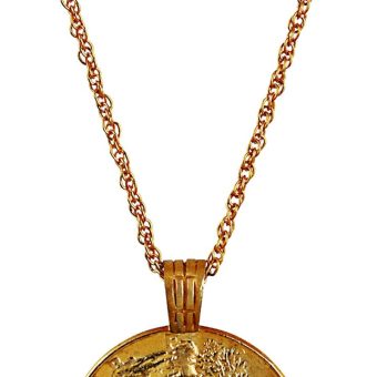 Walking Liberty Half Dollar Coin Pendant