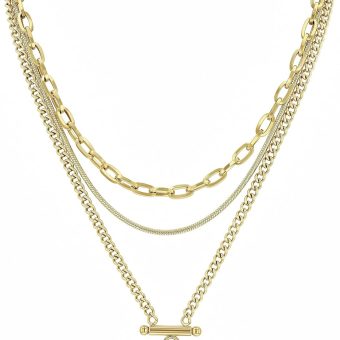 Layering Necklaces for Women, Gold Pendant Necklace for Women, Gold Necklaces for Women Trendy, Dainty Necklace for Women, 18k Gold Necklace, Gold Layered Necklaces for Women, Necklaces for Teen