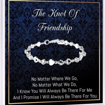 Friendship Necklace, Friendship Gifts for Women, Gifts for Best Friend, Best Friend Friendship Necklace, Birthday Gifts for Female Friends, Her, BFF, Bestie…