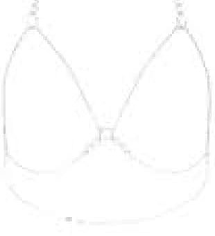 SWAROVSKI Crystal Womens Body Jewelry, X SKIMS Cupchain Bra 5678071. Exotic Body Jewlery, x SKIMS Bra Mixed cuts, Cupchain, White, Rhodium Plated...